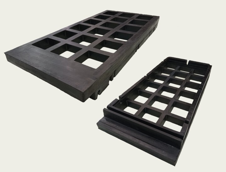 Rubber modular panel heavy duty